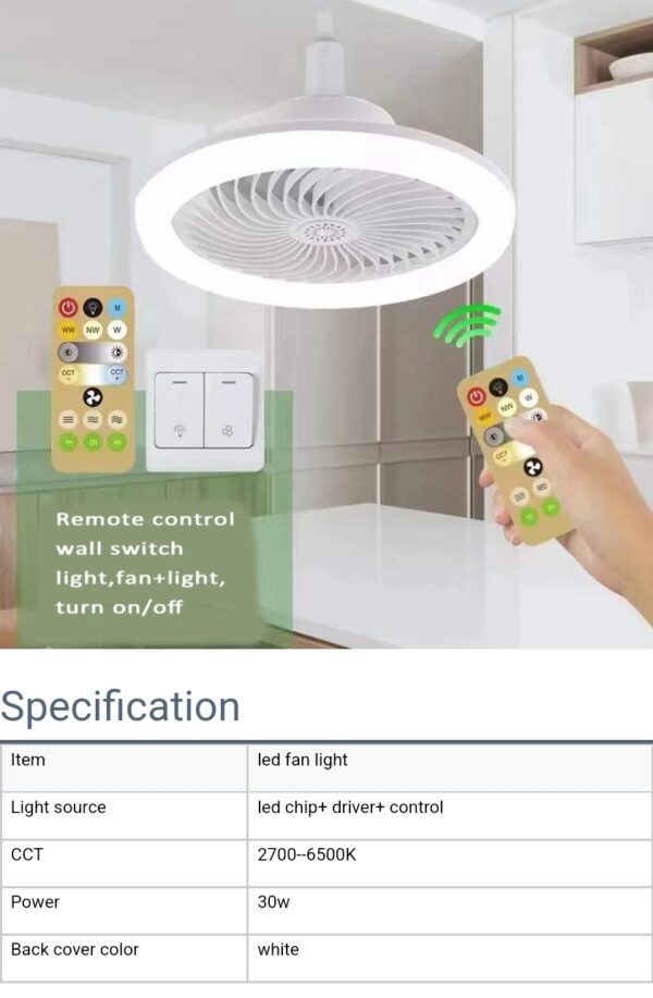 Foco ventilador - Imagen 2